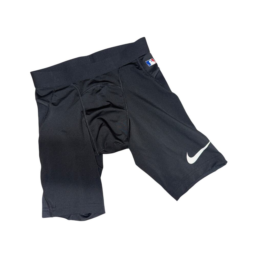 Nike Pro Hyperstrong Compression Baseball Slider Shorts Black Boys Size Medium